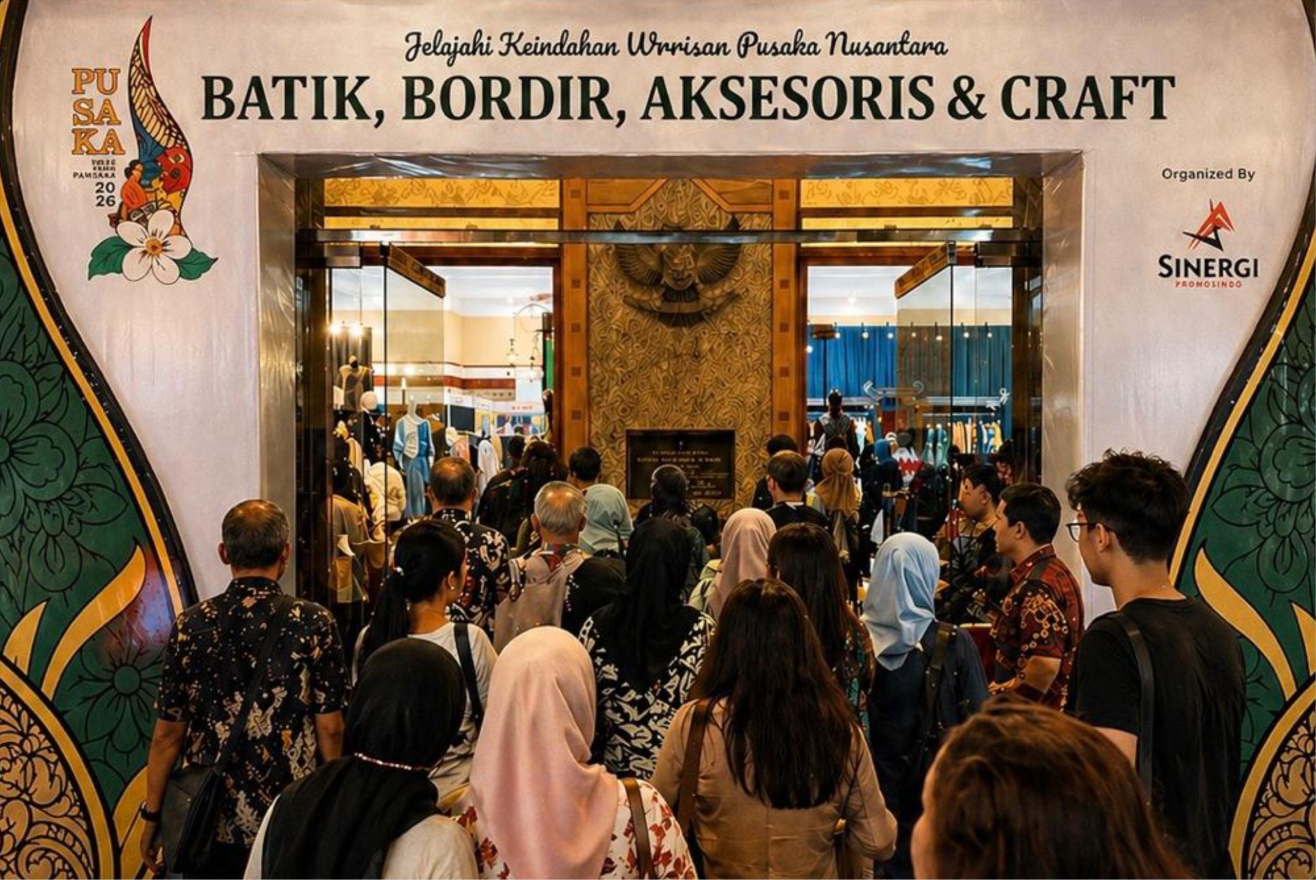 PUSAKA 2026 Diserbu Pengunjung, Pameran Wastra dan Kerajinan Nusantara Sukses Digelar